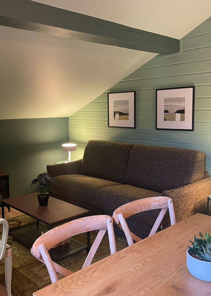 Salon appartement hôtel Oyonnax